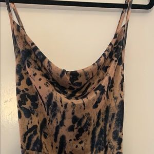 Pretty little thing mesh tie dye dress